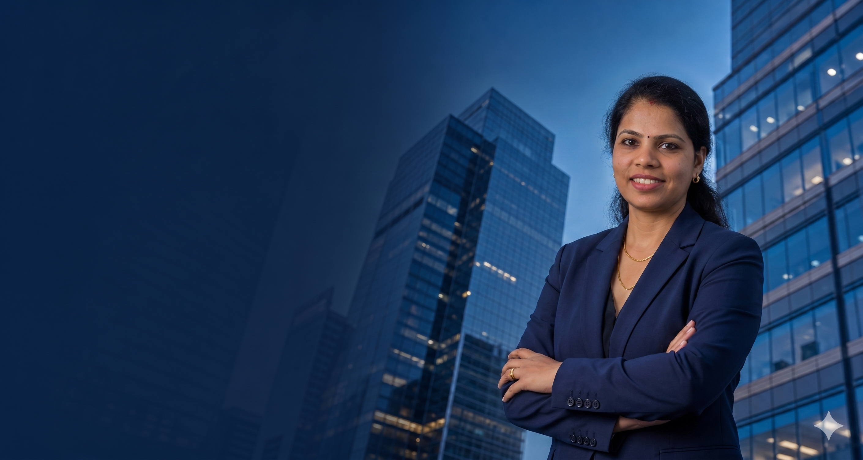 Professional financial advisory hero image